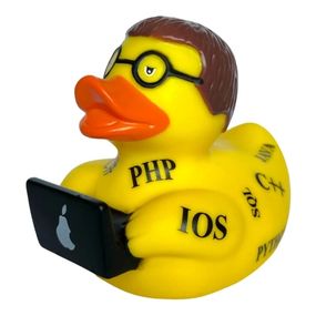 Игрушка для ванной Funny Ducks Утка Программист (1333)