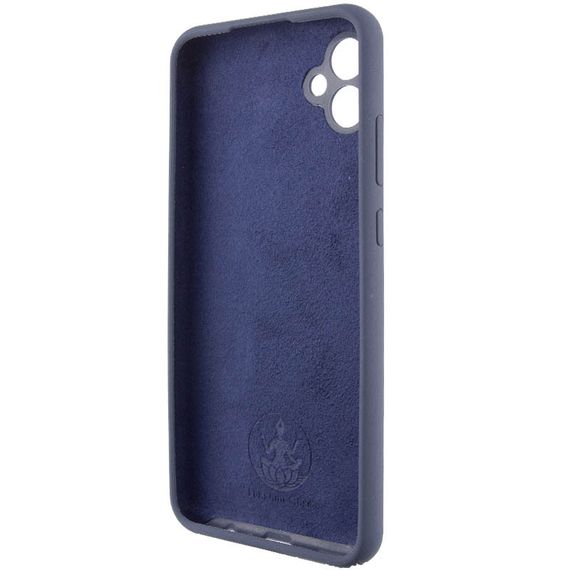 Чехол Silicone Cover Lakshmi Full Camera (AAA) для Samsung Galaxy A06 Темно-синий / Midnight blue | Зображення 3
