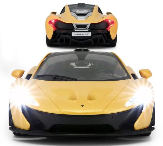 Машинка Rastar McLaren P1 на радіокеруванні. 1:14. Жовтий | Зображення 4