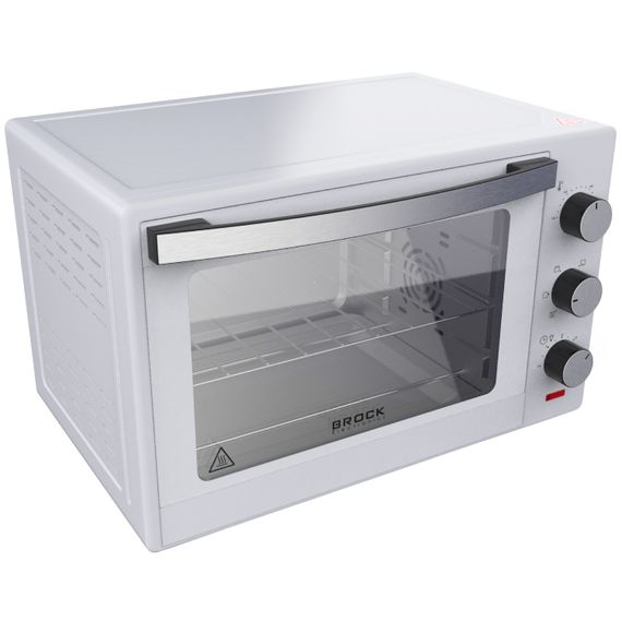 Електрична піч BROCK TO 3001 WH 1600Вт/ 30л /механічне керування/ біла | Зображення 8