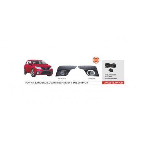 Фари дод. модель Renault Logan /Sandero 2017-/RN9056/H11-12V55W/ел.проводка