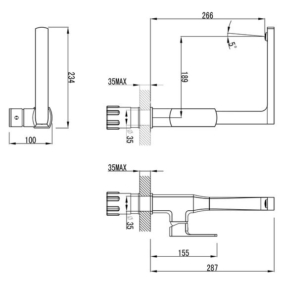 Змішувач для кухні Corso COMO BF-4B229C | Зображення 1