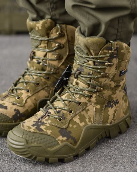 Тактичні берці демісезонні Аlpina Crown Military Predator піксель | Зображення 4