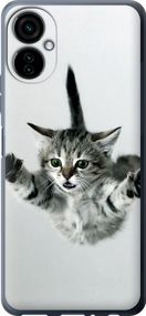 Чехол на Tecno Camon 19 Neo CH6i Летящий котёнок "2322u-2753-17620"
