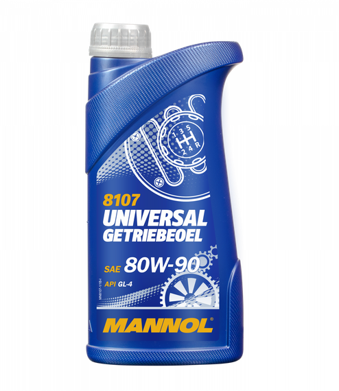 Олива мінеральна трансмісійна MANNOL 8107 Universal 80W-90 GL-4 1L
