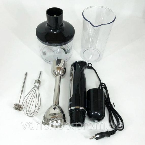 Стационарный блендер для кухни со стеклянной чашей Suntera, Электрический блендер блендеры стационарные HC-62 | Зображення 5