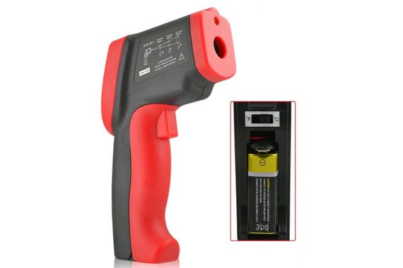 Пірометр цифровий безконтактний -50-750°C WINTACT WT700 | Зображення 3