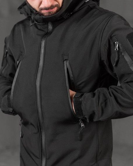 Тактична куртка софтшел Kord second generation black ВТ7804 | Зображення 6