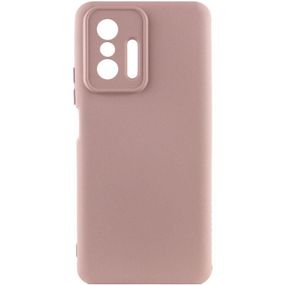 Чохол Silicone Cover Ummi Lakshmi Full Camera (AA) для Xiaomi 11T / 11T Pro Рожевий / Pink Sand