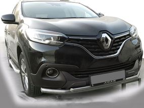 Передній захист ST014 (нерж) для Renault Kadjar