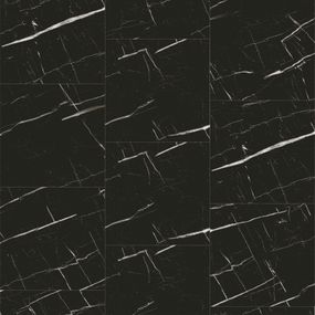 Виниловая плитка Linofloor Fortress Calacatta Black