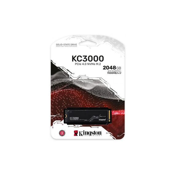 Накопитель SSD M.2 2280 2TB Kingston (SKC3000D/2048G) | Зображення 3