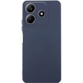Чохол TPU GETMAN Liquid Silk Full Camera для Xiaomi Redmi Note 14 5G Синій / Midnight blue