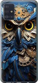 Чехол на Samsung Galaxy A51 2020 A515F Сова v2 из силикона FCh_096110