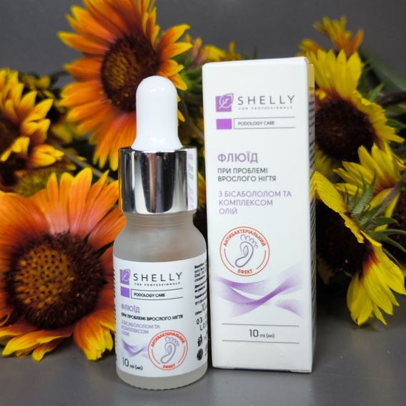 Флюид при проблеме вросшего ногтя с антибактериальным эффектом Shelly 10 мл