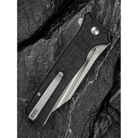 Нож Civivi Neurohaptic, Bead Blast, чорний G10 (C23080-2)