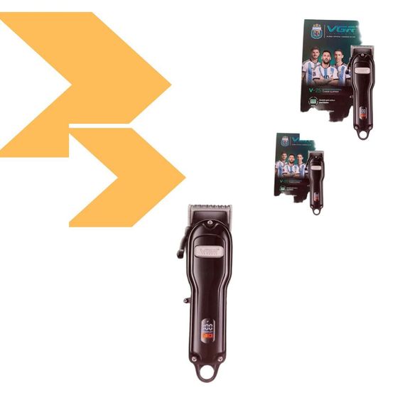 Акумуляторна машинка для стрижки VGR Clipper V-251 з LED-дисплеєм, 4 насадки, 2000 mAh (46215-V-251_554) | Зображення 1