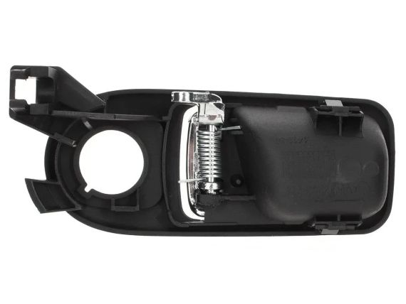 Ручка двери салона правая внутренняя Volkswagen Lupo 99-06 черная хромированная (6X0837114D) | Зображення 1