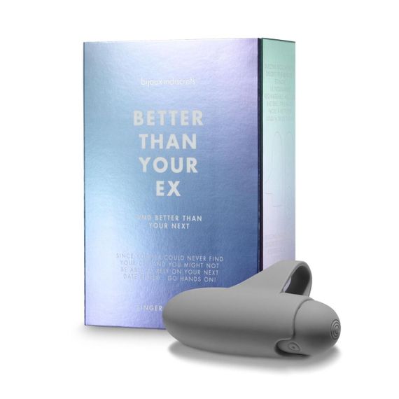 Вибратор на палец Bijoux Indiscrets Better Than Your Ex, диаметр 2,5 см, 10 режимов, перезаряжаемый sexstyle | Зображення 3