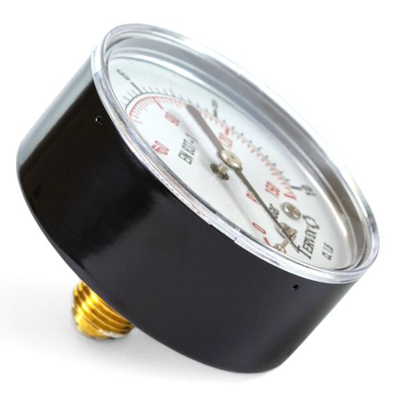 355613 манометр Tervix Pro Line 63 0-10 бар 1/4" акс. | Зображення 3