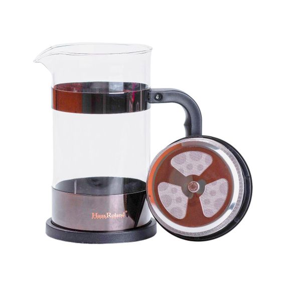 Заварник для чаю 1 літр з френч пресу чорний HP33538B | Зображення 2
