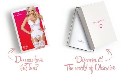 Сатиновий мереживний корсет Obsessive Obsessive 810-COR-2 babydoll & thong, S/M | Зображення 7