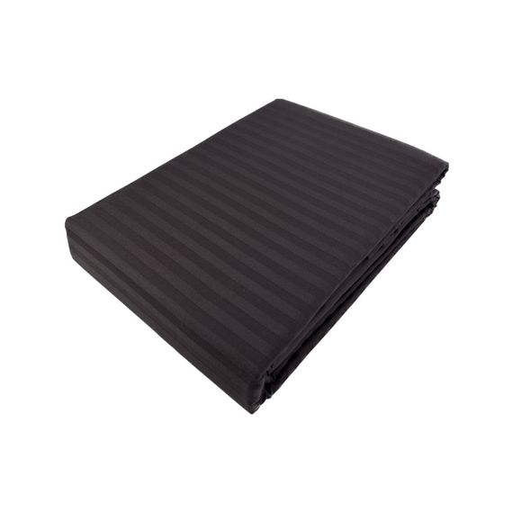 Комплект постельного белья SoundSleep Stripe Chocolate сатин-страйп семейный 160х220 см шоколад (94247992) | Зображення 6