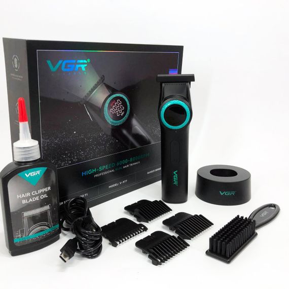 Тример VGR V-977 BLACK, регулювання потужності 6000 - 8000 RPM | Зображення 1