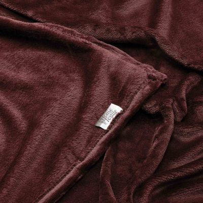 Плед Ardesto Flannel 160х200см, 100% поліестер, бургунді (ART0221SB) | Зображення 2