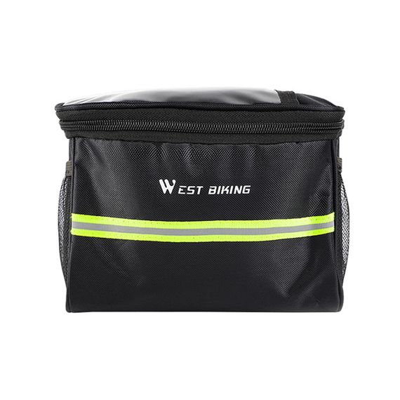 Сумка велосипедная West Biking YP0707170 Black на руль велосипеда велосумка | Зображення 1