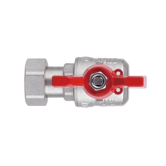 Кран кульовий з накидною гайкою Thermo Alliance Forte 3/4" ВЗ для води кутовий SF224W20 | Зображення 6