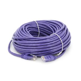 Патч-корд литий RITAR, UTP, RJ45, Cat.5e, 25m, фіолетовий, Cu (мідь)