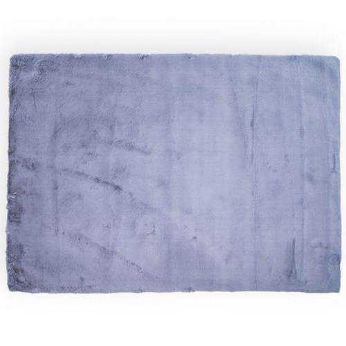 Килимок для підлоги з еко-хутра ТМ Dariana Elegant 160*220 см французький сірий