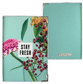 Обкладинка на паспорт Stay fresh (PD_TRO014_WH)