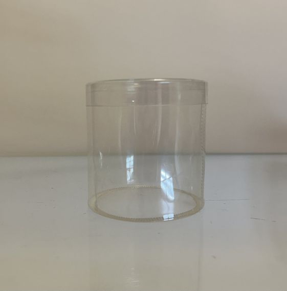 Тубус пластиковый 60*60 пищевой прозрачный