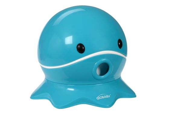 Детский горшок QCBABY Осьминог бирюзовый QC9906turquoice (QC9906turquoice)