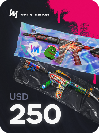 WhiteMarket Top Up Card 250 USD - WhiteMarket Key - GLOBAL