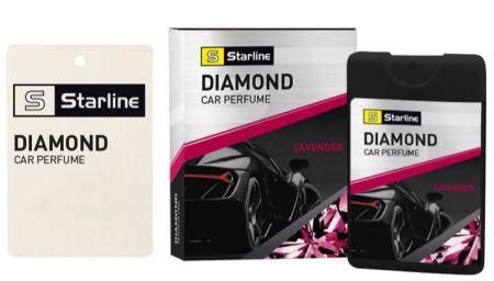 Ароматизатор, освіжувач повітря DIAMOND Лаванда, STARLINE