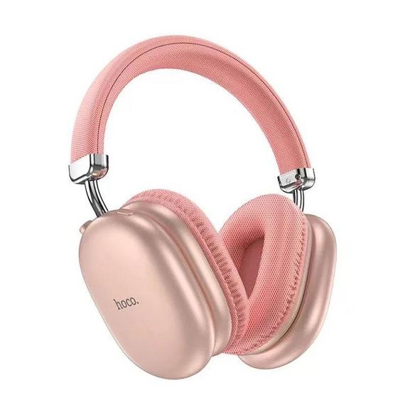 Навушники бездротові накладні HOCO W35 Max Joy Bluetooth рожевий