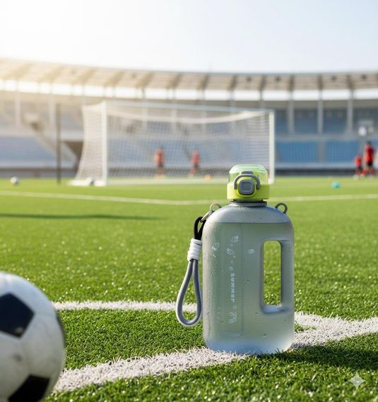 Спортивна пляшка SUMMER (750 мл) — Еко-пластик BPA-free, Чорний градієнт | Зображення 3