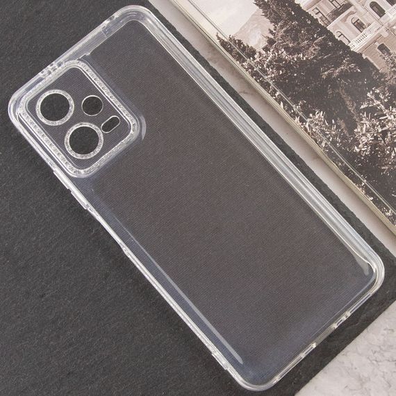 Чохол TPU Starfall Clear для Xiaomi Poco X5 5G / Redmi Note 12 5G Прозорий | Зображення 3