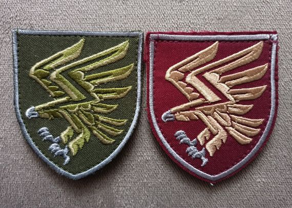 Шеврон 95 бригада — 2 шт. (кольоровий +зелений)