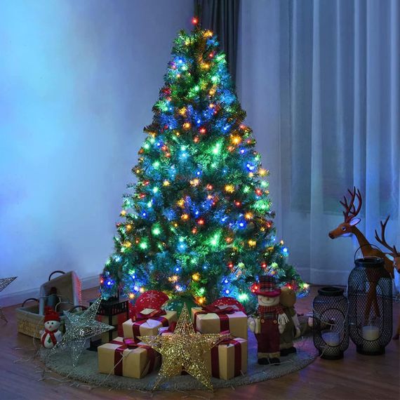 Гирлянда "Роса" 10м, на батарейках (3хАА), Royalstar, Разноцветный / Светодиодная новогодняя гирлянда | Зображення 5