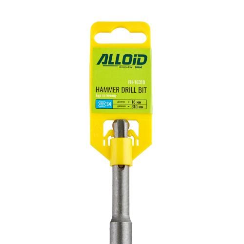Бур по бетону SDS-plus S4 16x310мм Alloid | Зображення 1