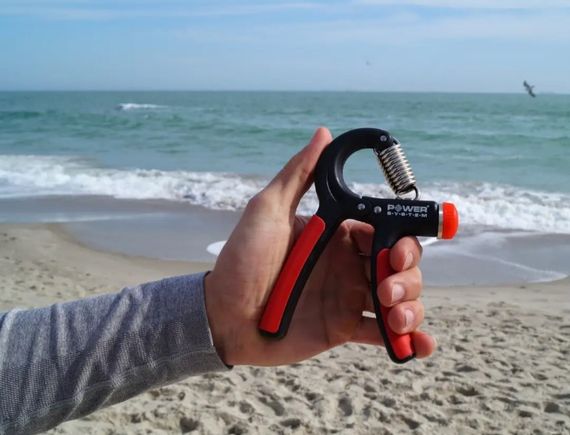 Еспандер кистьовий Power System PS-4021 з регульованим навантаженням 10-40 кг Power Hand Grip Black (PS-4021_Black) | Зображення 3