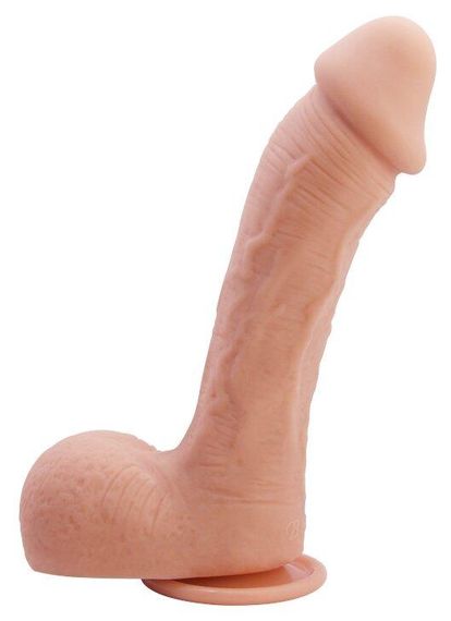 Фаллоимитатор на присоске Baile Beautiful JOHNSON 9.2'' Flesh, BW-008040NR Sex Aura | Зображення 2