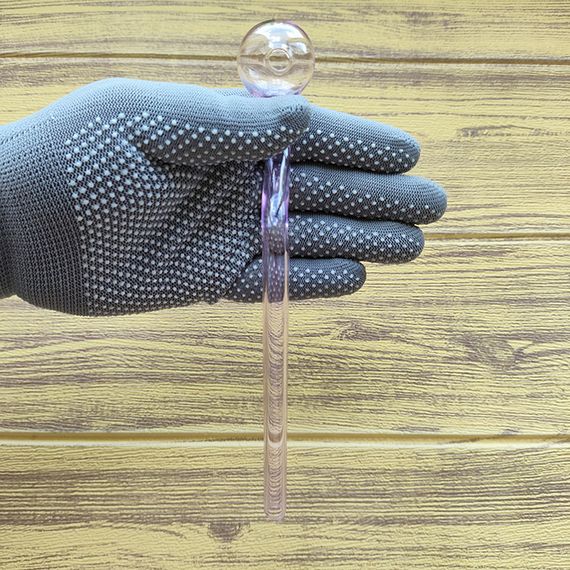 Стеклянная трубка Sherlock Ball Long Oil Pink | Зображення 2