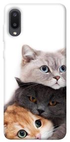 Чохол IBANAN Три коти для Samsung Galaxy A02