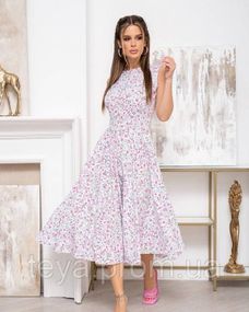 Плаття для жінок колір білий розмір XL FI_007793