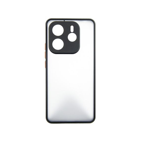 Чохол до мобільного телефона Dengos Kit Xiaomi Redmi Note 14 case Matte + glass (Black) (DG-KM-127) | Зображення 1